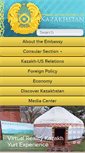 Mobile Screenshot of kazakhembus.com